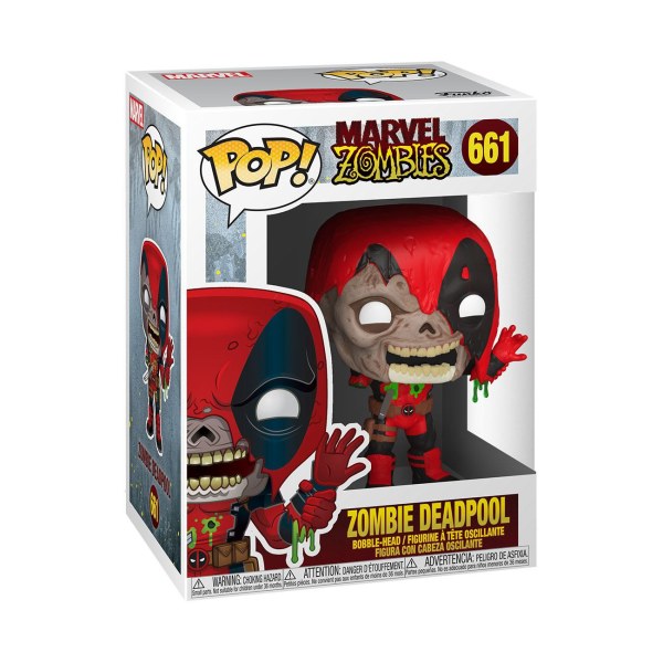 Marvel Figur POP! 671 Vinyl Zombie Deadpool 9 cm