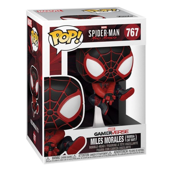 Marvel's Spider-Man POP! 767 Games Vinylfigur Miles Morales Bodega Suit 9 cm