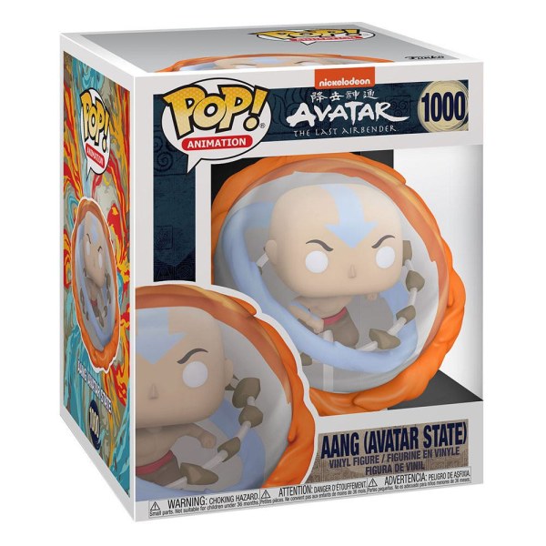Avatar: Der Herr der Elemente Oversized POP! 1000 Vinylfigur Aang Alle Elemente 15 cm