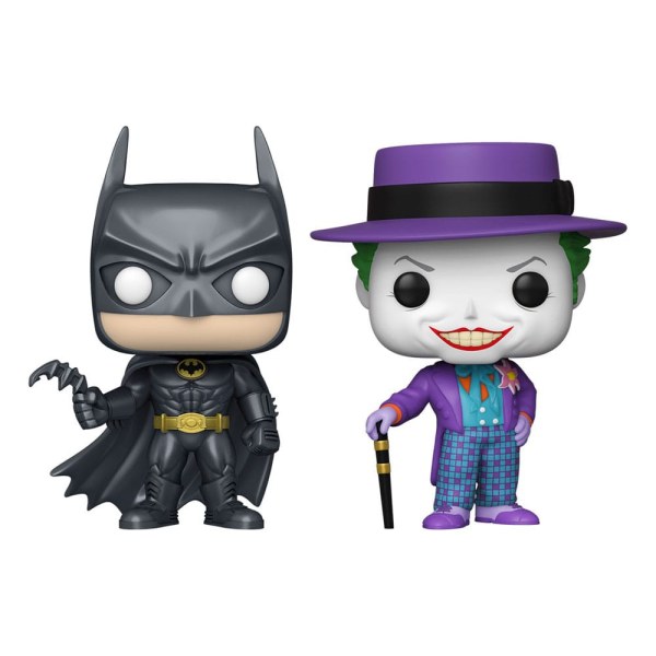 Batman (1989) 2er-Pack POP! Heroes Vinylfiguren Batman & The Joker 9 cm