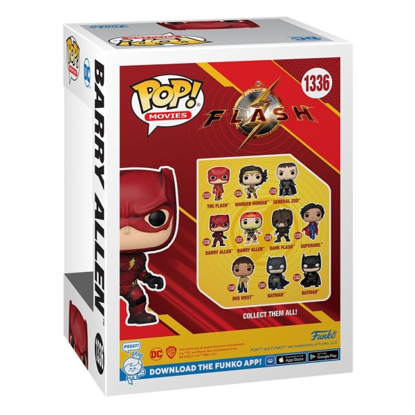 The Flash POP! 1336 Movies Vinyl Figur Barry Allen 9 cm