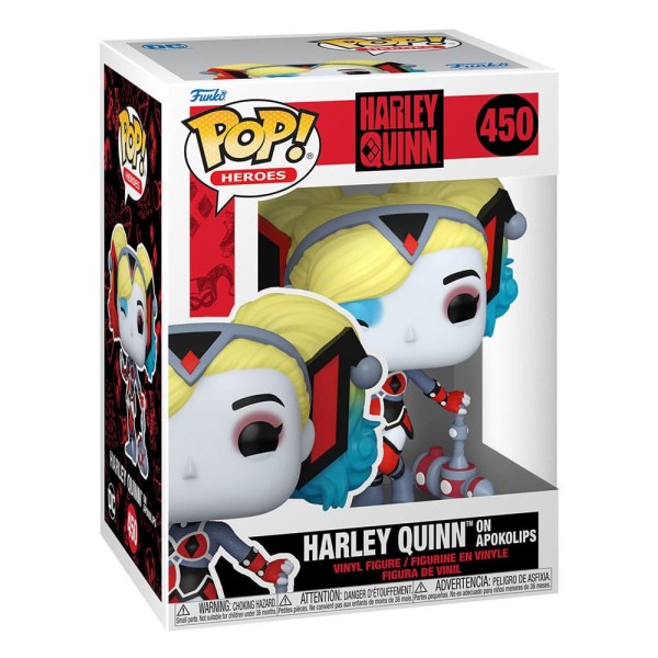 DC Comics: Harley Quinn Takeover POP! 450 Heroes Vinylfigur Harley (Opokolips) 9 cm