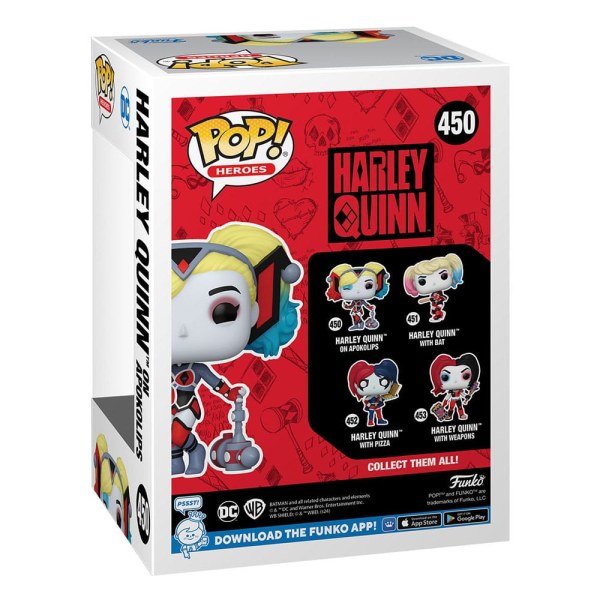 DC Comics: Harley Quinn Takeover POP! 450 Heroes Vinylfigur Harley (Opokolips) 9 cm