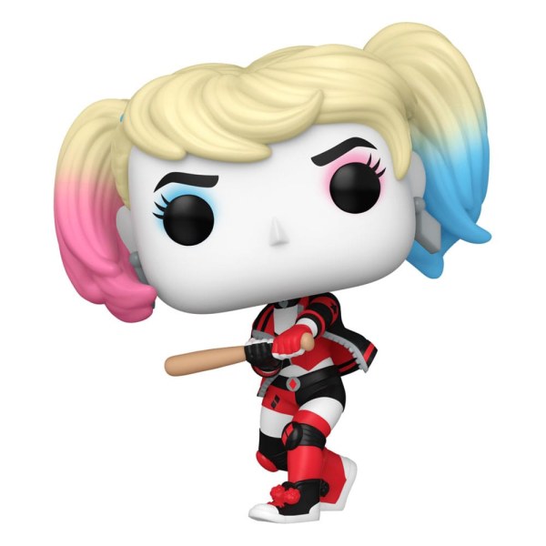 DC Comics: Harley Quinn Takeover POP! 451 Heroes Vinylfigur Harley mit Fledermaus 9 cm