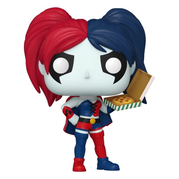 DC Comics: Harley Quinn Takeover POP! 452 Heroes Vinylfigur Harley mit Pizza 9 cm