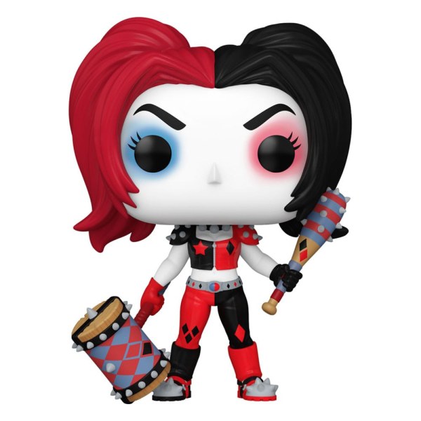 DC Comics: Harley Quinn Takeover POP! 453 Heroes Vinylfigur Harley mit Waffen 9 cm