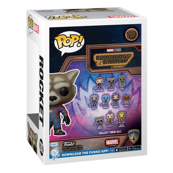 Guardians of the Galaxy Vol. 3 POP! 1203 Vinylfigur Rocket 9 cm
