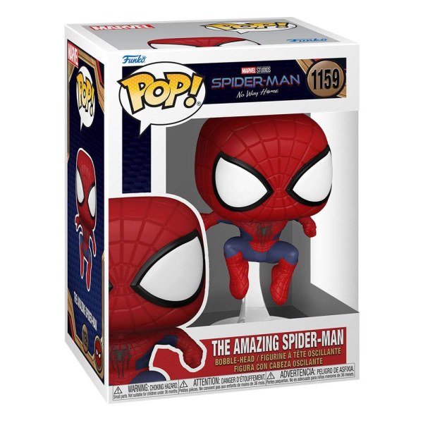 Spider-Man: No Way Home POP! 1159 Marvel Vinylfigur The Amazing Spider-Man 9 cm