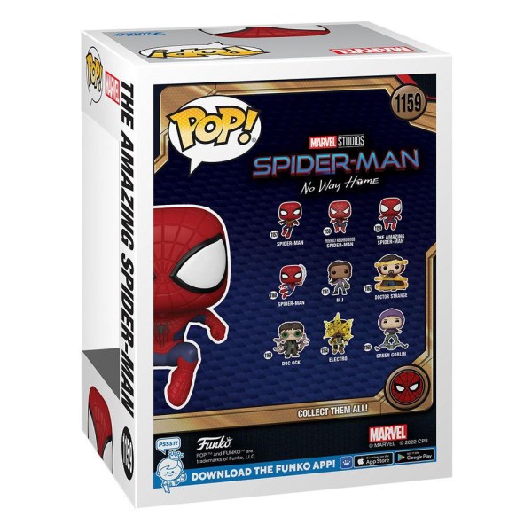 Spider-Man: No Way Home POP! 1159 Marvel Vinylfigur The Amazing Spider-Man 9 cm