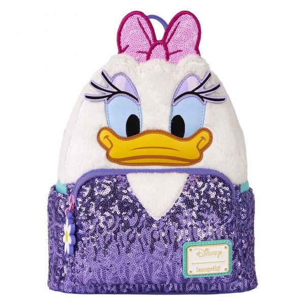 Daisy Plüsch-Mini-Rucksack - DISNEY LOUNGEFLY Daisy 85. Jahrestag