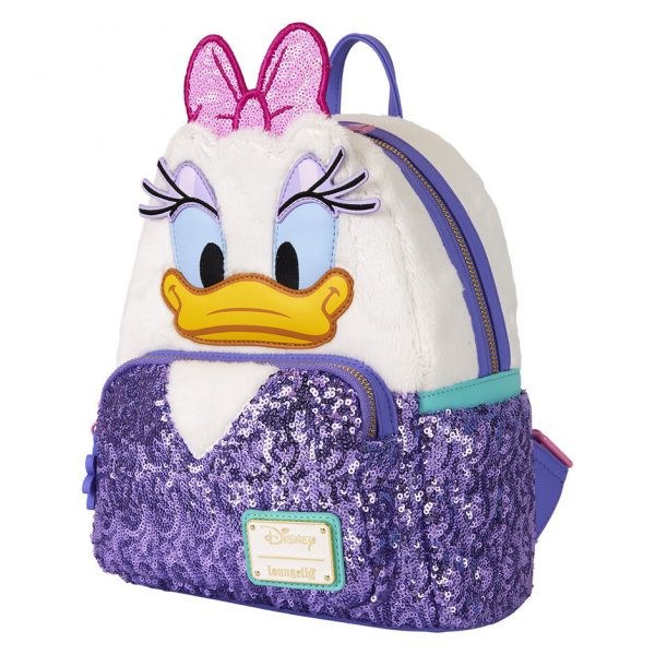 Daisy Plüsch-Mini-Rucksack - DISNEY LOUNGEFLY Daisy 85. Jahrestag