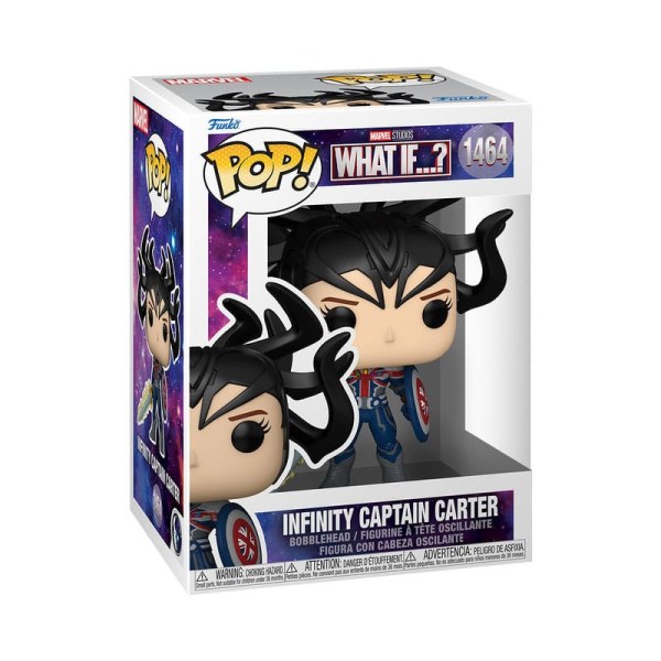 Was wäre wenn...? POP! 1464 Animation Vinyl Figur Infinity Captain Carter 9 cm