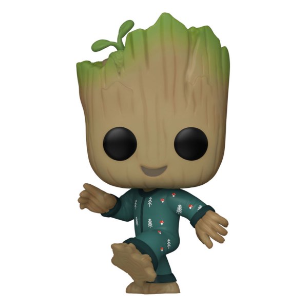 Mein Name ist Groot POP! 1192 Vinylfigur Groot PJs (tanzend) 9 cm