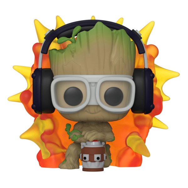 Mein Name ist Groot POP! 1195 Vinylfigur Groot mit Zünder 9 cm