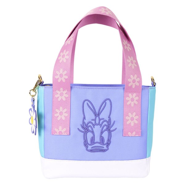 Mini- Tragetasche aus Nylon – DISNEY LOUNGEFLY Daisy 85. Jahrestag