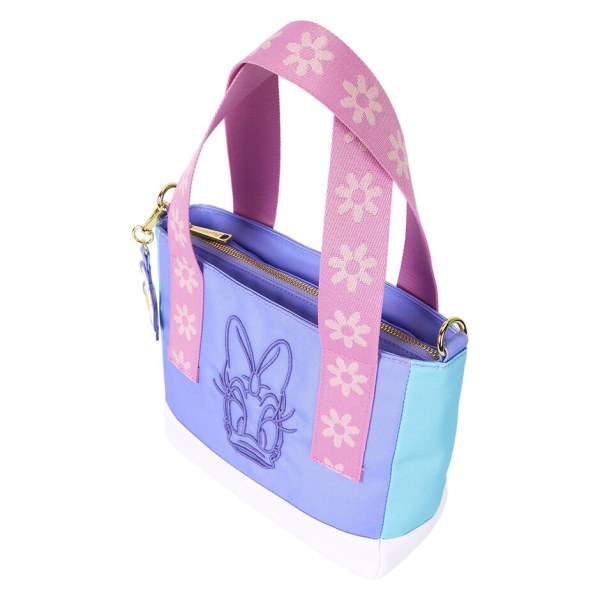 Mini- Tragetasche aus Nylon – DISNEY LOUNGEFLY Daisy 85. Jahrestag