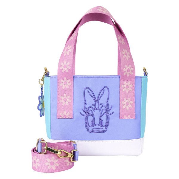 Mini- Tragetasche aus Nylon – DISNEY LOUNGEFLY Daisy 85. Jahrestag