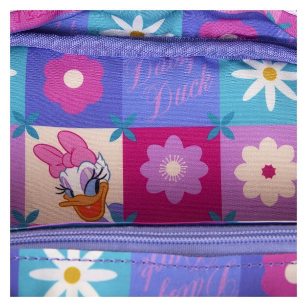Mini- Tragetasche aus Nylon – DISNEY LOUNGEFLY Daisy 85. Jahrestag