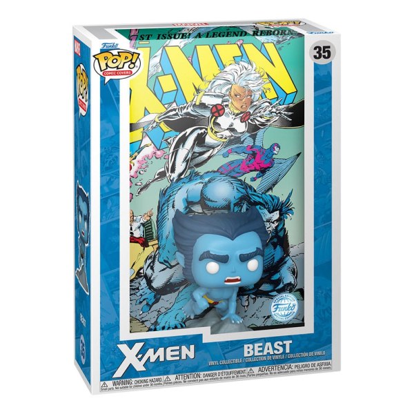 Marvel POP! Comic Cover Vinyl Figur X-Men #1 (Beast) 9 cm