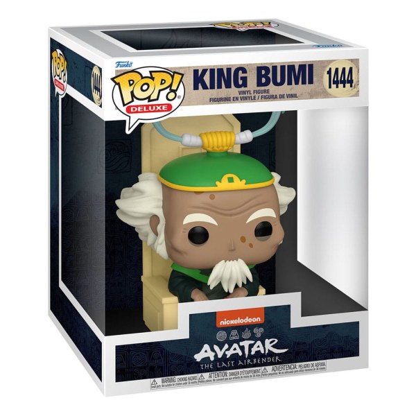 Avatar: Der Herr der Elemente POP! 1444 Deluxe Vinyl King Bumi Figur 9 cm
