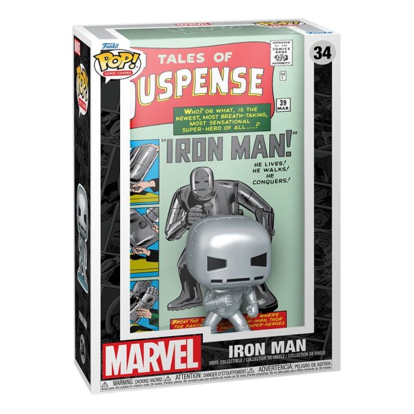 Marvel POP! 34 Comic Cover Vinylfigur Tales of Suspense #39 9 cm