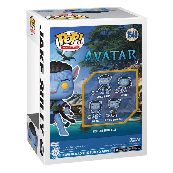 Avatar: Der Weg des Wassers POP! 1549 Movies Vinylfigur Jake Sully (Battle) 9 cm