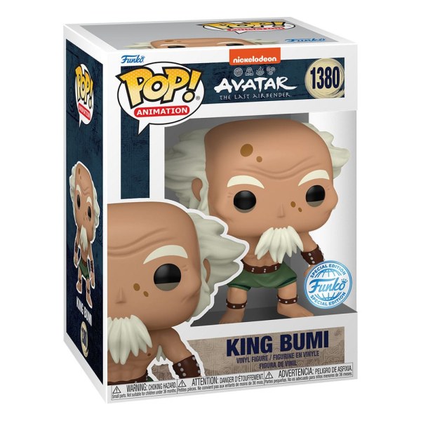 Avatar: Der Herr der Elemente POP! 1380 Animation Vinyl King Bumi 9 cm Figur
