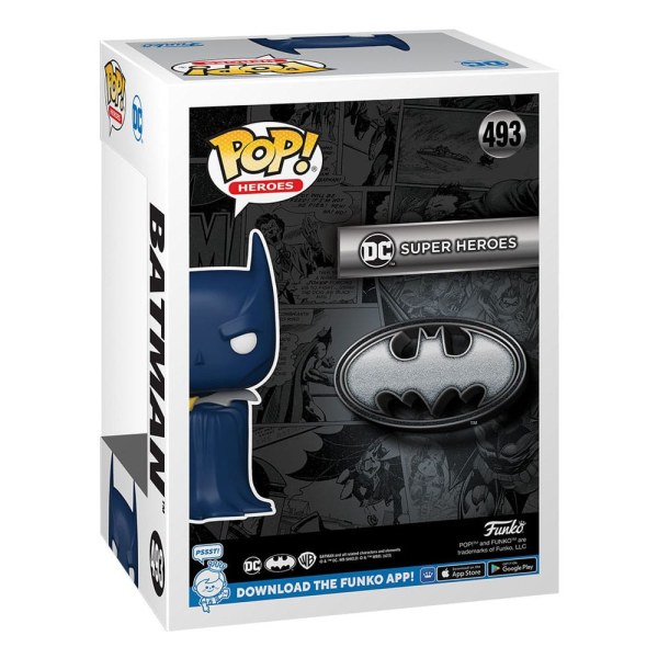 DC Thru The Years POP! 493 Heroes Vinylfiguren Batman 1M 9 cm
