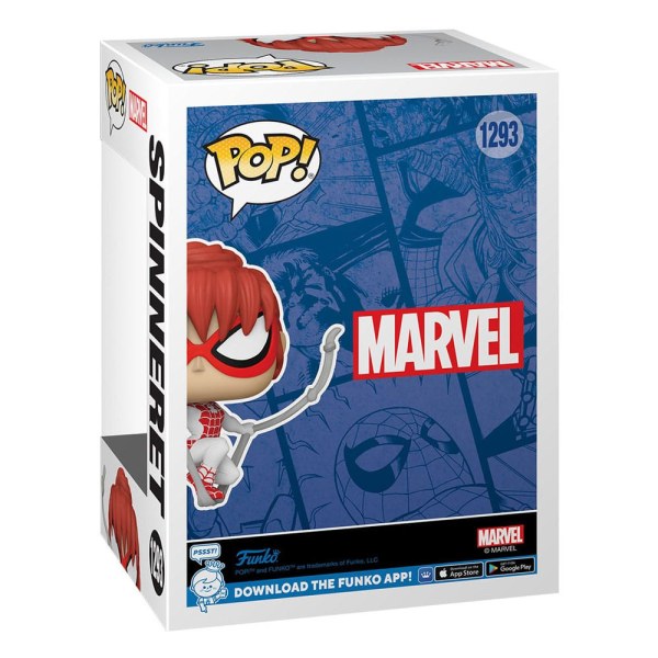Spider-Man POP! 1293 Marvel Vinyl Figur Spinneret 9 cm