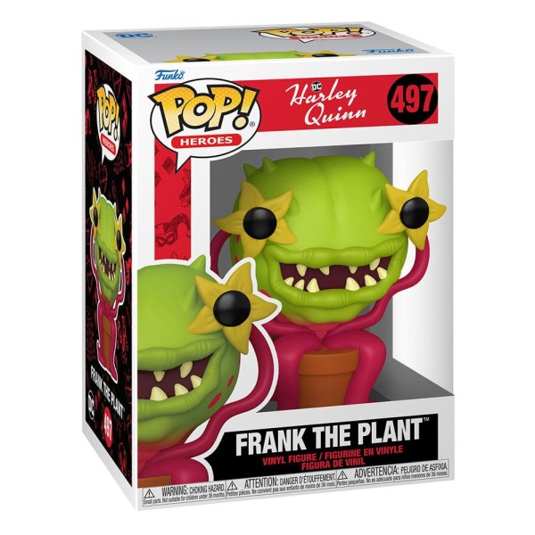 Harley Quinn Zeichentrickserie POP! 497 Heroes Vinylfigur Frank the Plant 9 cm
