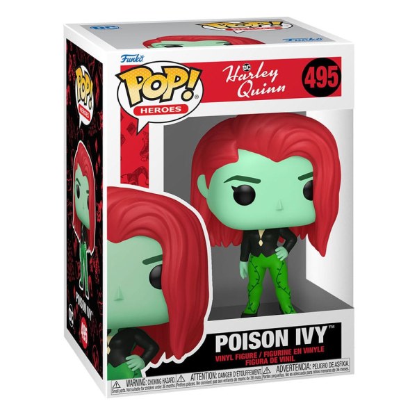 Harley Quinn Zeichentrickserie POP! 495 Heroes Vinylfigur Poison Ivy 9 cm