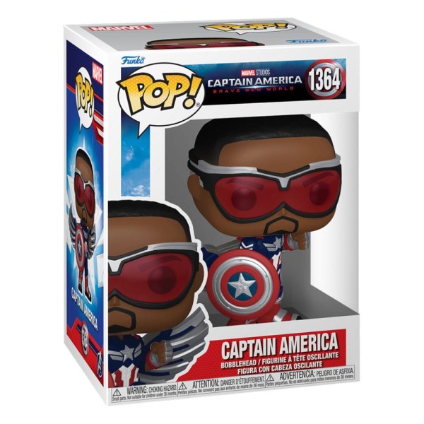 Captain America Merida New World POP! 1364 Movies Vinylfigur Captain America 9 cm