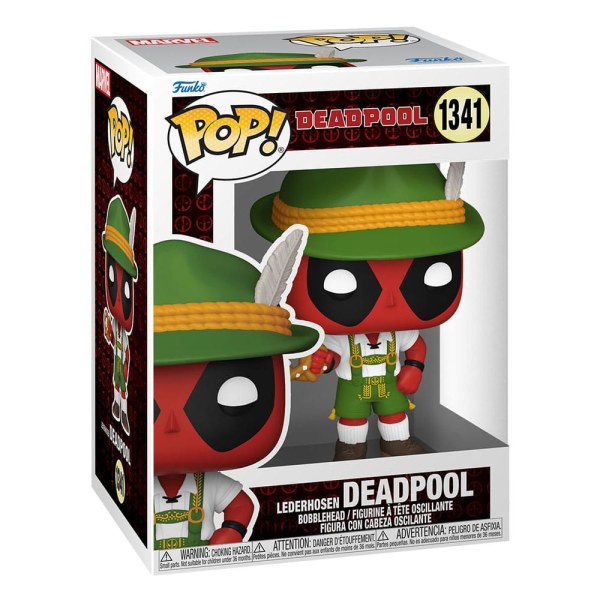 Deadpool Parody POP! 1341 Vinylfigur Lederhosen 9 cm