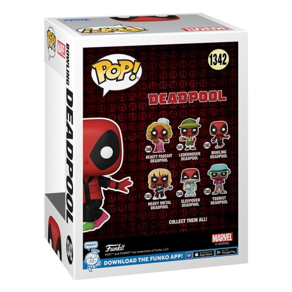 Deadpool Parodie POP! 1342 Vinyl Figur Bowling 9 cm