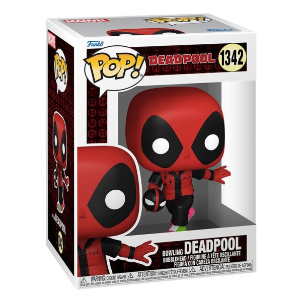 Deadpool Parodie POP! 1342 Vinyl Figur Bowling 9 cm