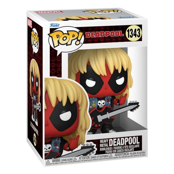 Deadpool Parody POP! 1343 Vinylfigur Metalband 9 cm