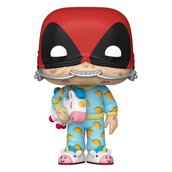Deadpool Parodie POP! 1344 Vinyl Figur Sleepover 9 cm
