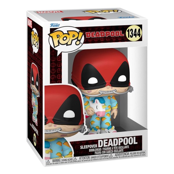 Deadpool Parodie POP! 1344 Vinyl Figur Sleepover 9 cm