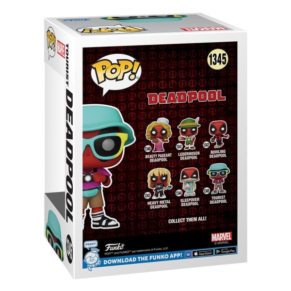 Deadpool Parodie POP! 1345 Vinyl Figur Tourist 9 cm