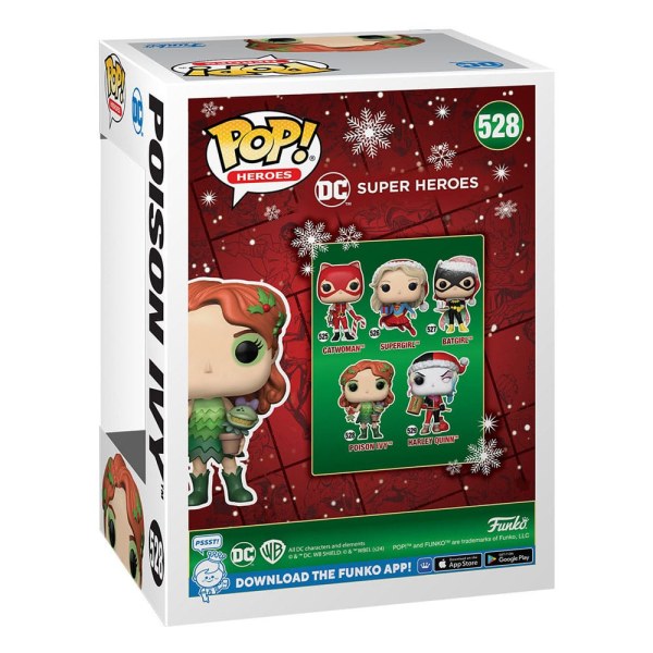 DC Comics POP! 528 Heroes Vinylfigur Holiday '24 - Poison Ivy 9 cm