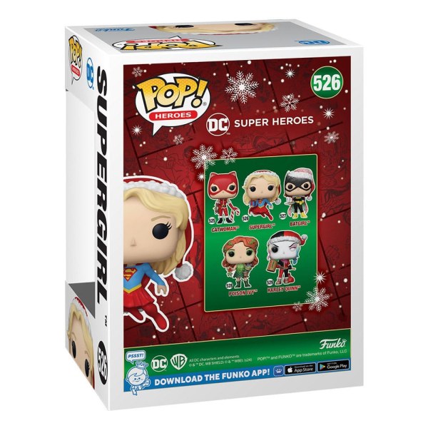 DC Comics POP! 526 Heroes Vinylfigur Holiday '24 - Supergirl 9 cm