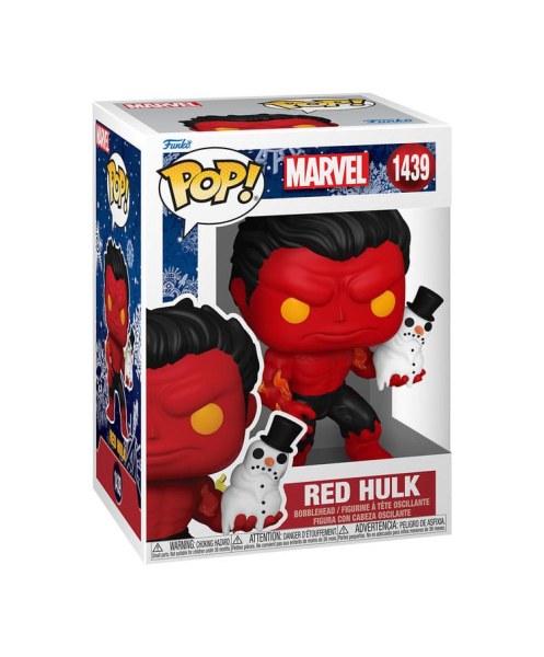 Marvel POP! 1439 Vinylfigur Holiday Red Hulk 9 cm