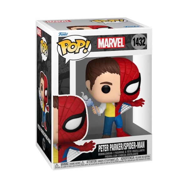 Marvel POP! 1432 Vinylfigur Split-Spider/Parker 9 cm