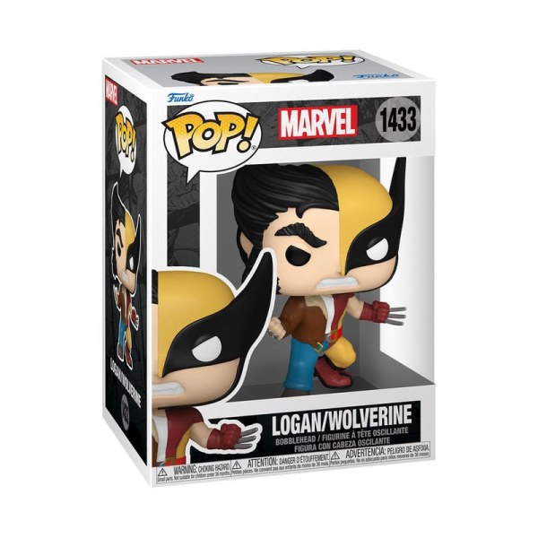Marvel POP! 1437 Vinylfigur Split- Wolverine/Logan 9 cm