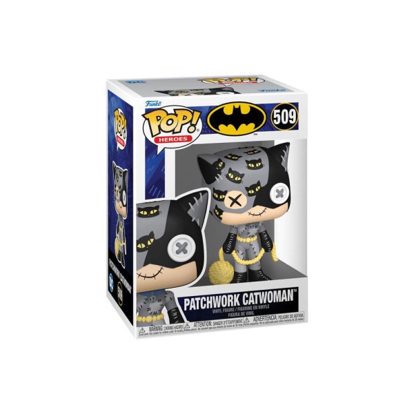 DC Comics POP! 509 Movies Vinyl Figur Patchwork - Catwoman 9 cm