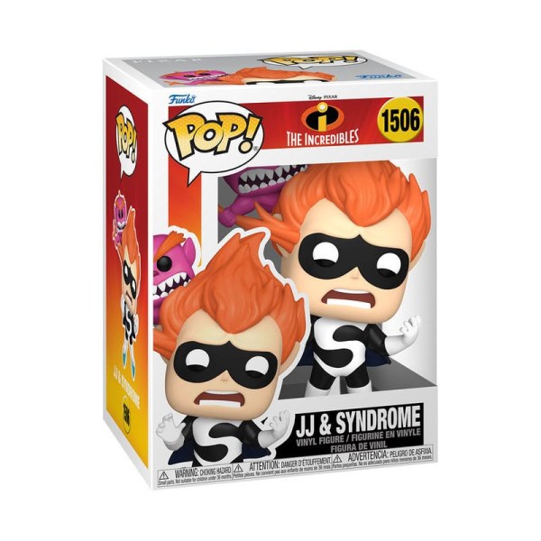 Les Indestructibles POP zum 20-jährigen Jubiläum! 1506 Vinylfigur JJ & Syndrome 9 cm