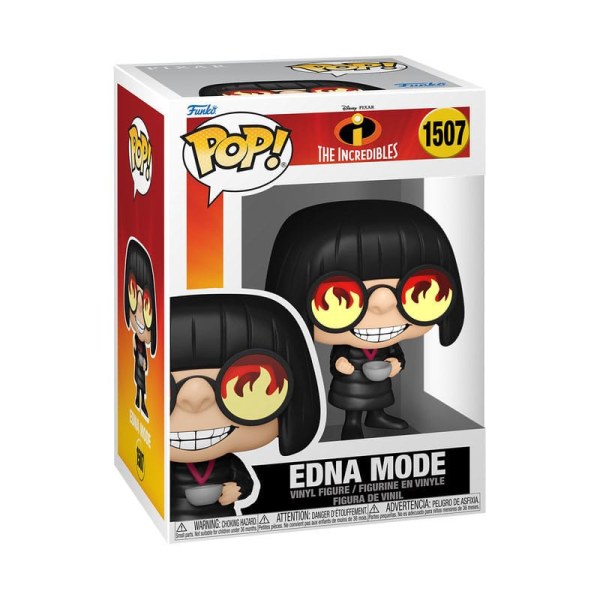 Die Unglaublichen 20. Jubiläum POP! 1507 Vinylfigur Edna Mode 9 cm