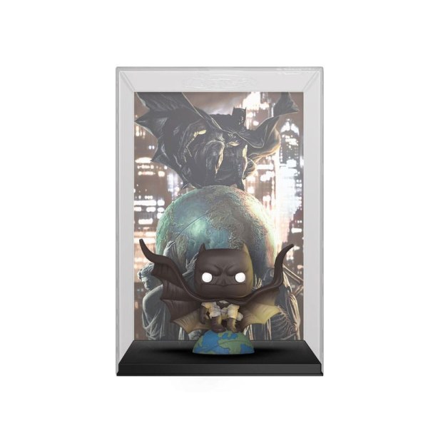 DC POP! 17 Comic Cover Vinylfigur Batman The World 9 cm
