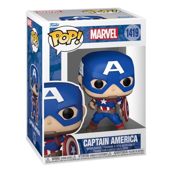 Marvel Vinylfigur Captain America 9 cm