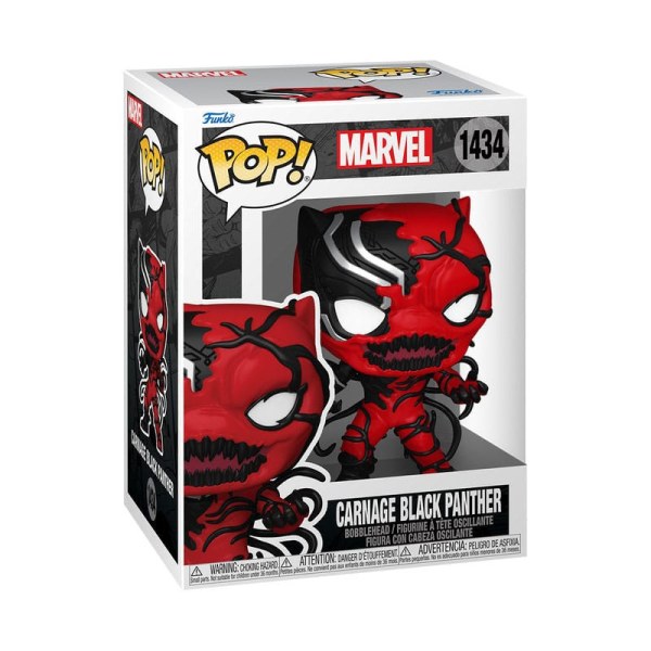 Marvel POP! 1434 Vinylfigur Carnageized - Black Panther 9 cm